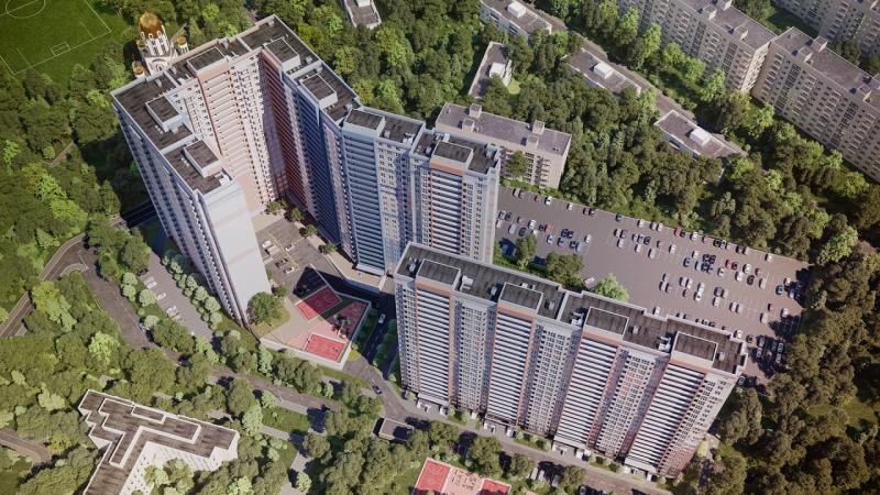 Продажа 2-комнатной квартиры 64.3 м², Архитектора Вербицкого ул., 1В