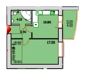 1-комнатная 40.3 м² в ЖК Сонячна Оселя от 11 900 грн/м², г. Буча