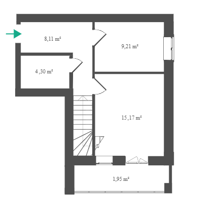 5+ комнат 86.35 м² в ЖК Desna residence от 12 800 грн/м², с. Зазимье