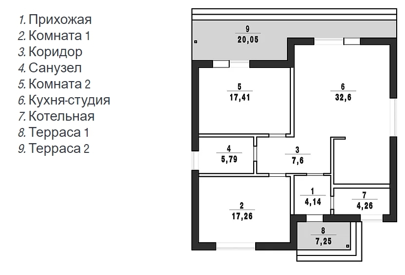 Коттедж 116 м² в КП Green Kvartal от 23 879 грн/м², с. Осещина