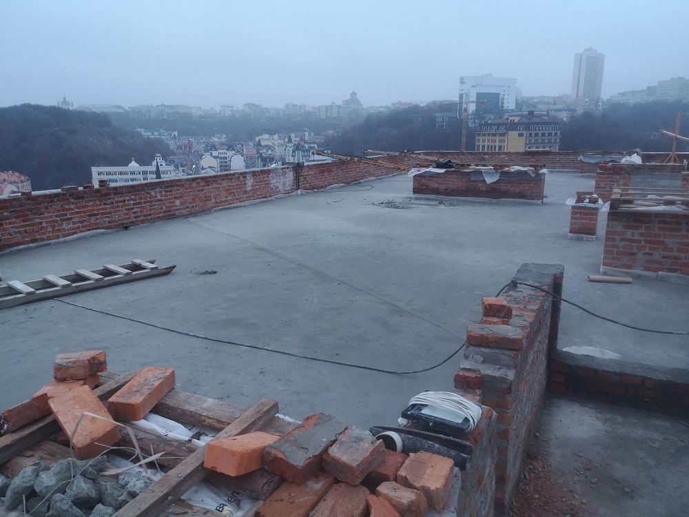Ход строительства КД Podilsky, ноя, 2019 год