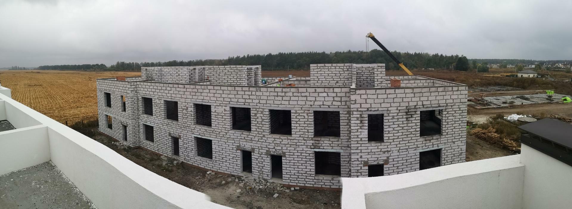 Ход строительства ЖК Кантри Таунхаус, сен, 2019 год