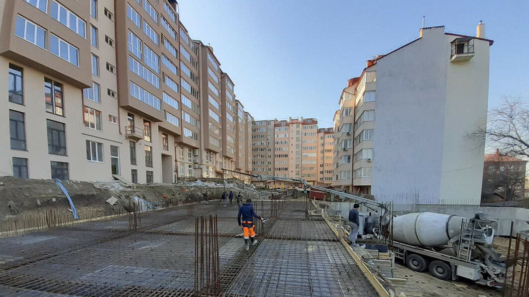 Ход строительства ЖК на ул. Героев Майдана, 150, апр, 2020 год