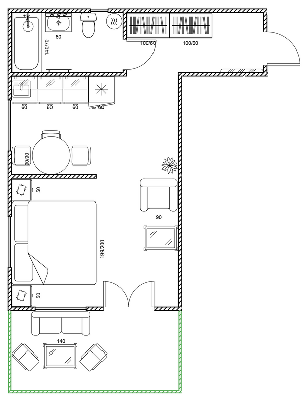 1-комнатная 31 м² в ЖК Апарт-шале NAFTA от 31 050 грн/м², пгт Сходница