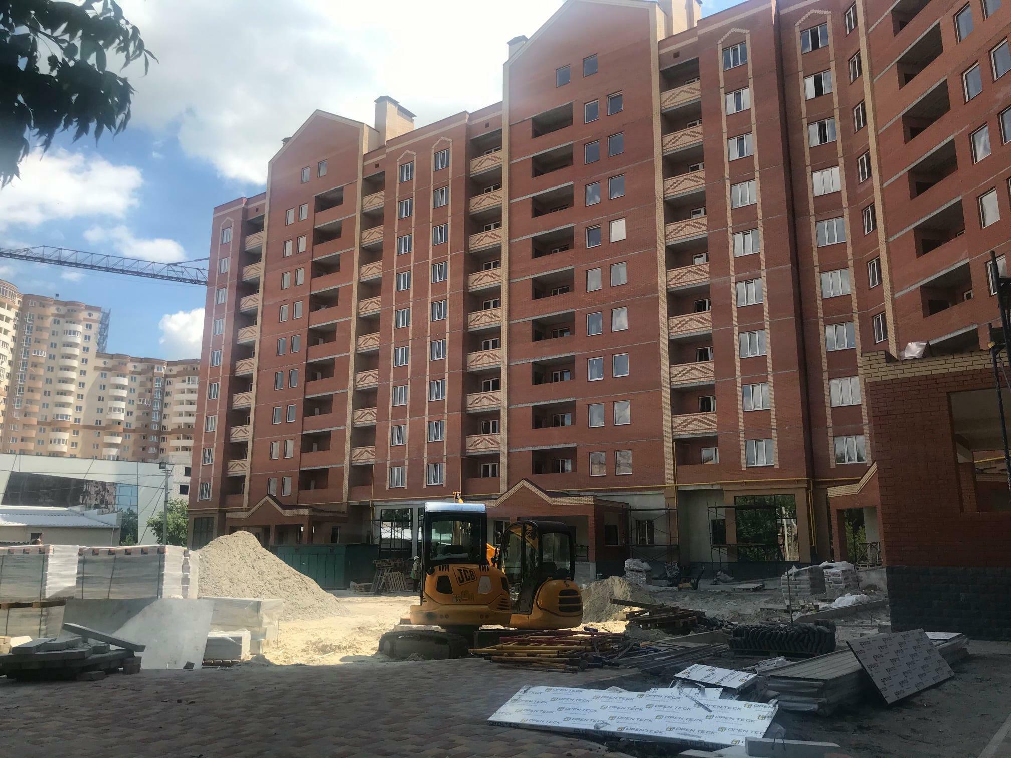 Ход строительства ЖК Borispol Grand, июль, 2020 год