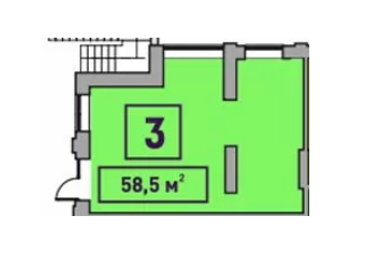 Помещение свободного назначения 58.5 м² в ЖК Центральный-Премиум от 41 175 грн/м², г. Ирпень