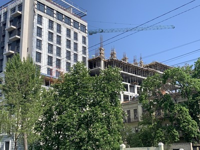 Ход строительства ЖК Central Park, май, 2020 год