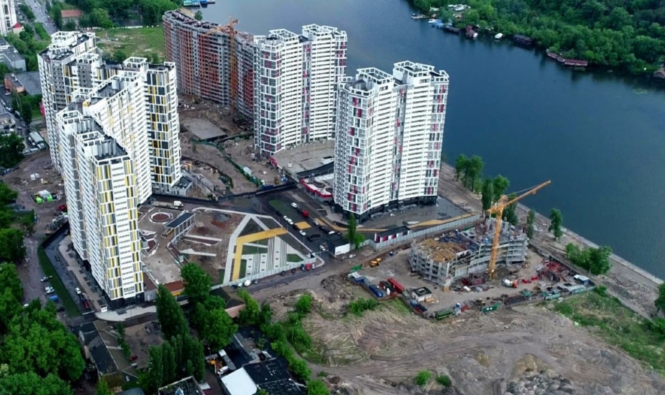 Ход строительства ЖК на ул. Евгена Маланюка (Сагайдака), 101, июнь, 2020 год