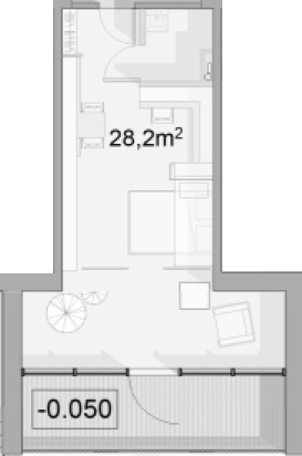 1-комнатная 28.2 м² в ЖК Forest Apart от 15 050 грн/м², Сумы