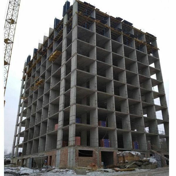 Ход строительства ЖК Варшавський мікрорайон, янв, 2021 год