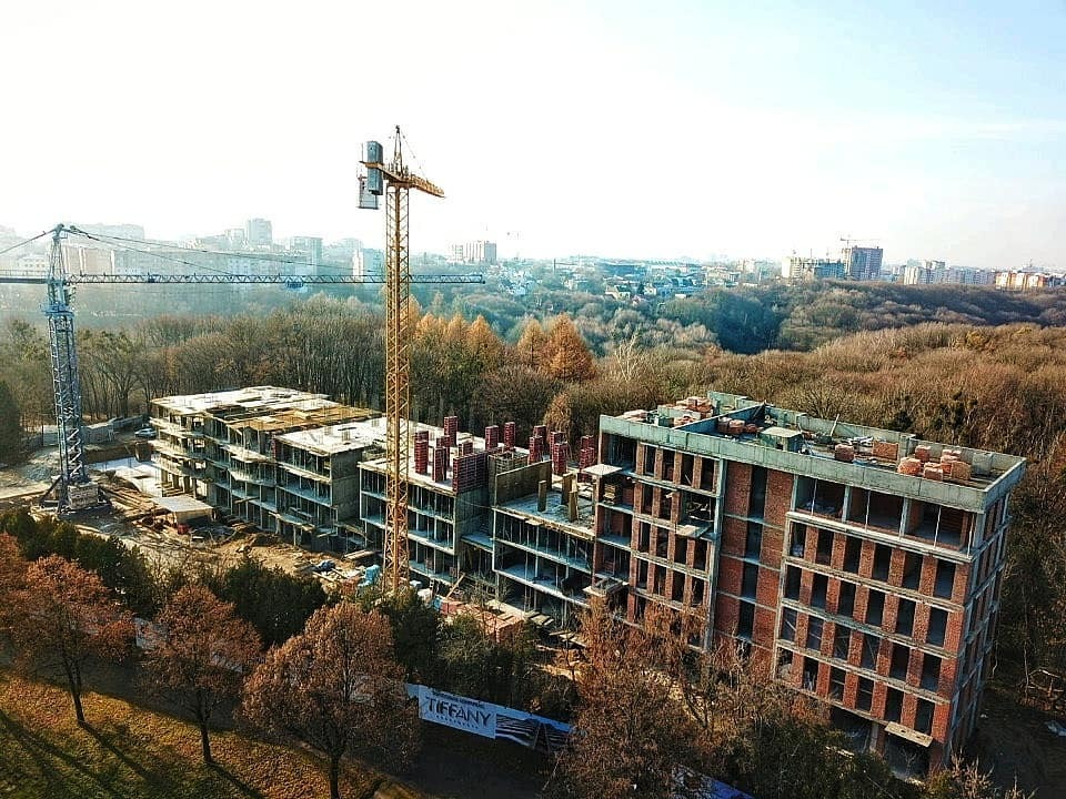 Ход строительства ЖК Tiffany apartments, дек, 2020 год