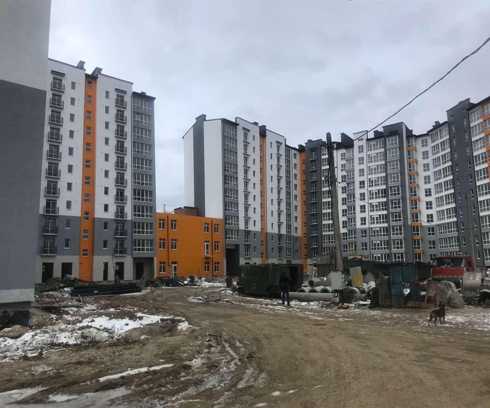 Ход строительства ЖК Квартал Галицкий, март, 2021 год