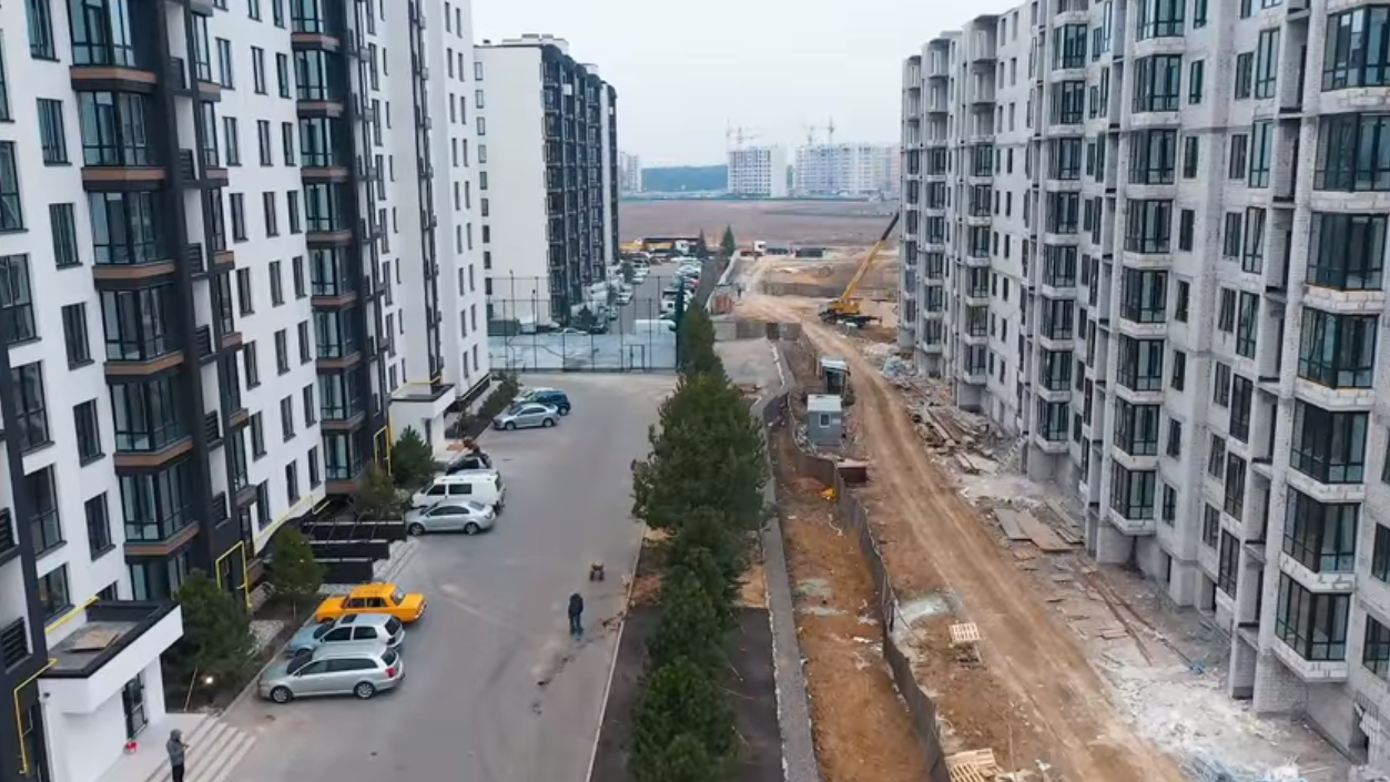Ход строительства ЖК Уютный квартал, апр, 2021 год
