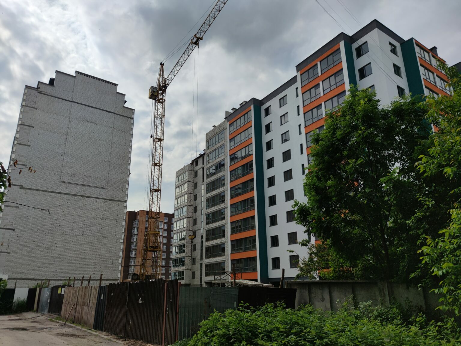 Ход строительства ЖК Мечта на Покровской, июнь, 2021 год