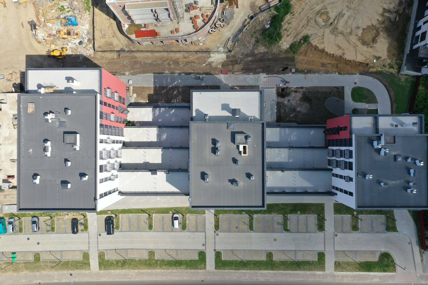 Ход строительства ЖК Hygge, июнь, 2021 год