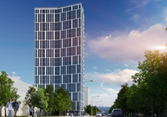 Хід будівництва ЖК «Вежа на Ломоносова» в листопаді 2020 року