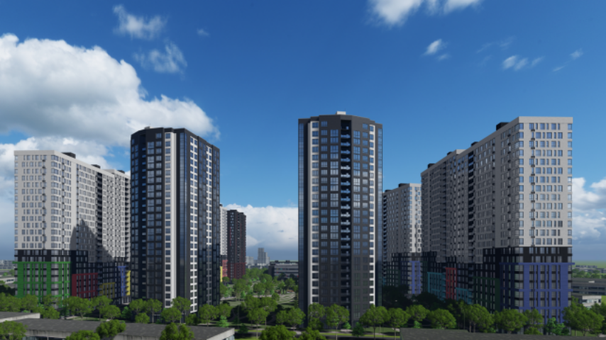 Будівництво ЖК Star City в червні 2020 року