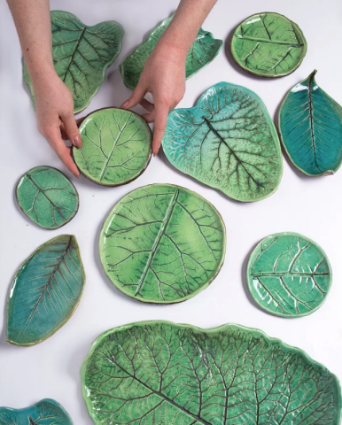 Листья, звери, птицы: handmade-керамика от киевлянки Марии Поляруш