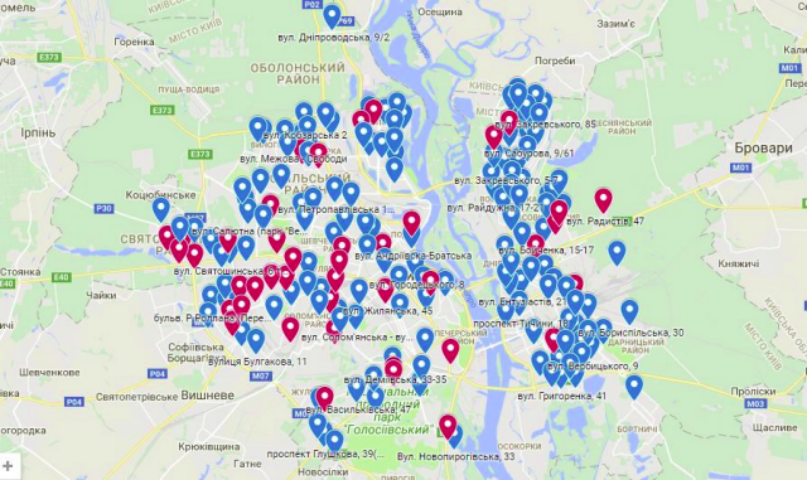 В четырех районах Киева в 2017 году построят новые бюветные комплексы: подробности