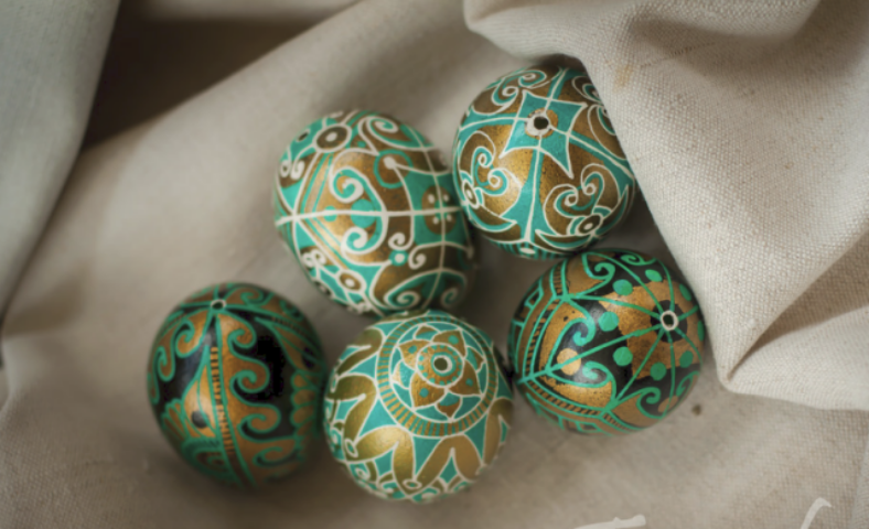 Пасхальные яйца львовской художницы Светланы Франкив — яркий стильный акцент в украшении дома