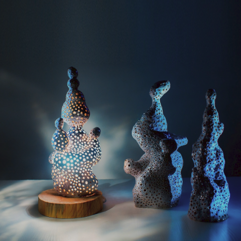 Игра воздуха и света от киевской студии креативной керамики KUSTceramics