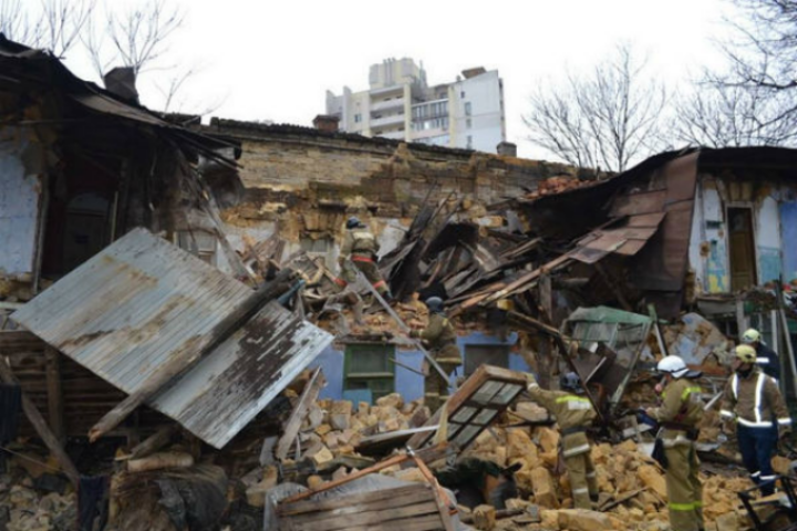 В Одессе рухнул жилой дом
