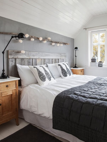 Дизайн интерьера спальни в скандинавском стиле 