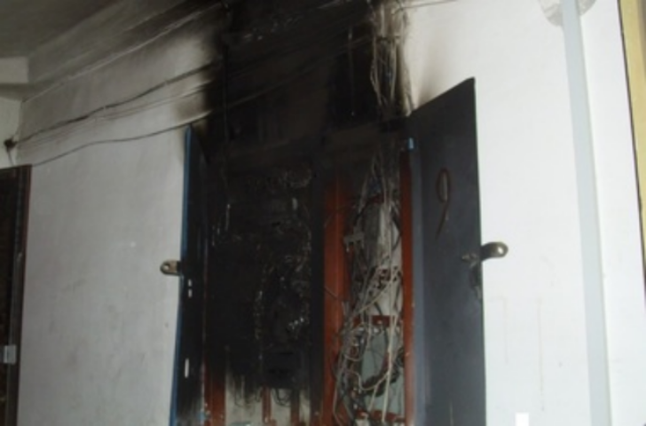 В Тернополе горело общежитие. Студенты: "Нам угрожали"