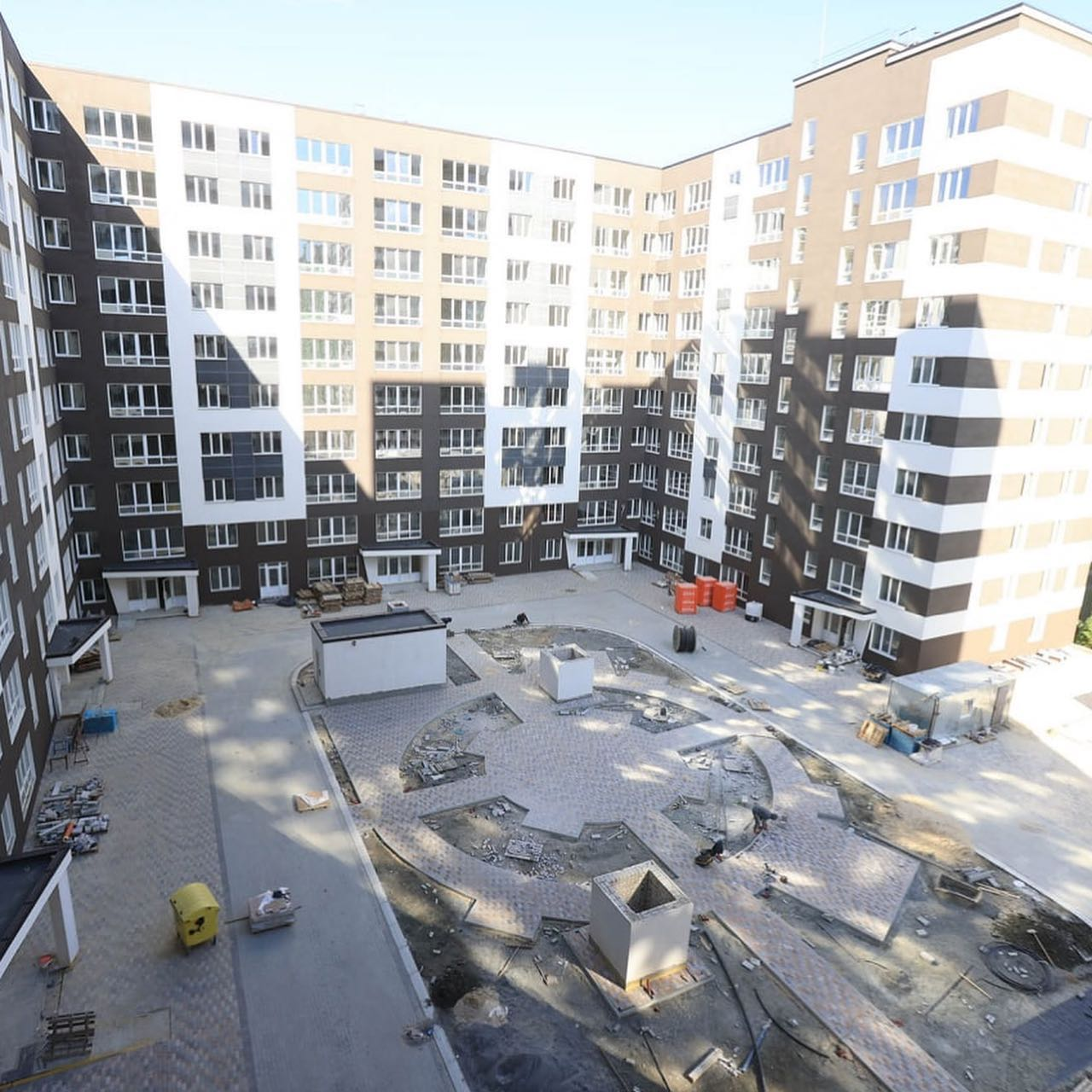 Ход строительства ЖК Chehov Парк Квартал, окт, 2021 год