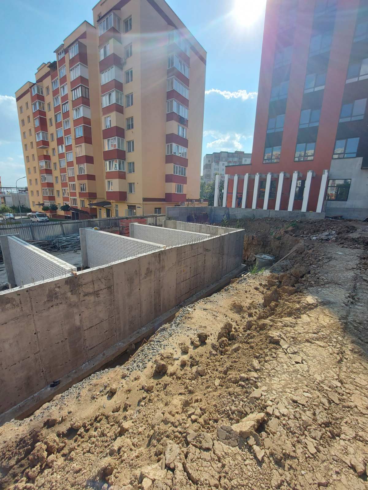 Ход строительства ЖК на ул. Панаса Мирного, 24, авг, 2021 год