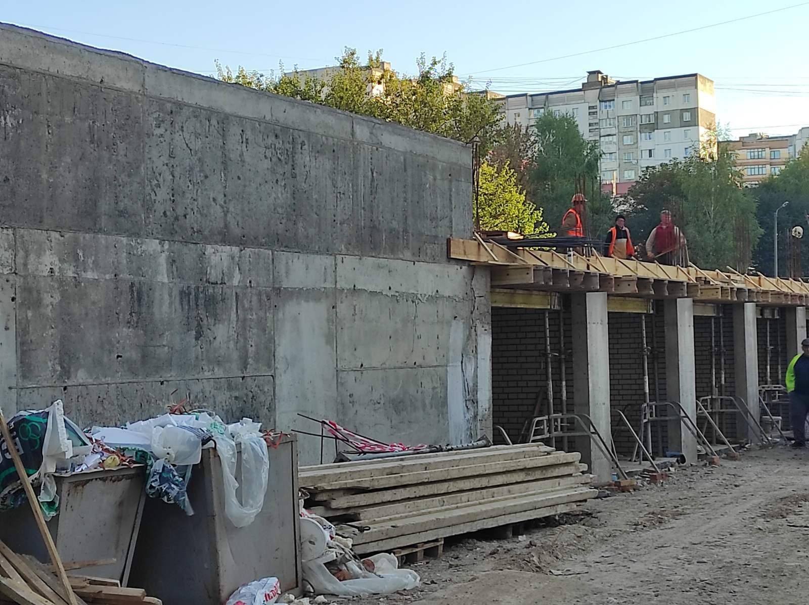 Ход строительства ЖК на ул. Панаса Мирного, 24, сен, 2021 год