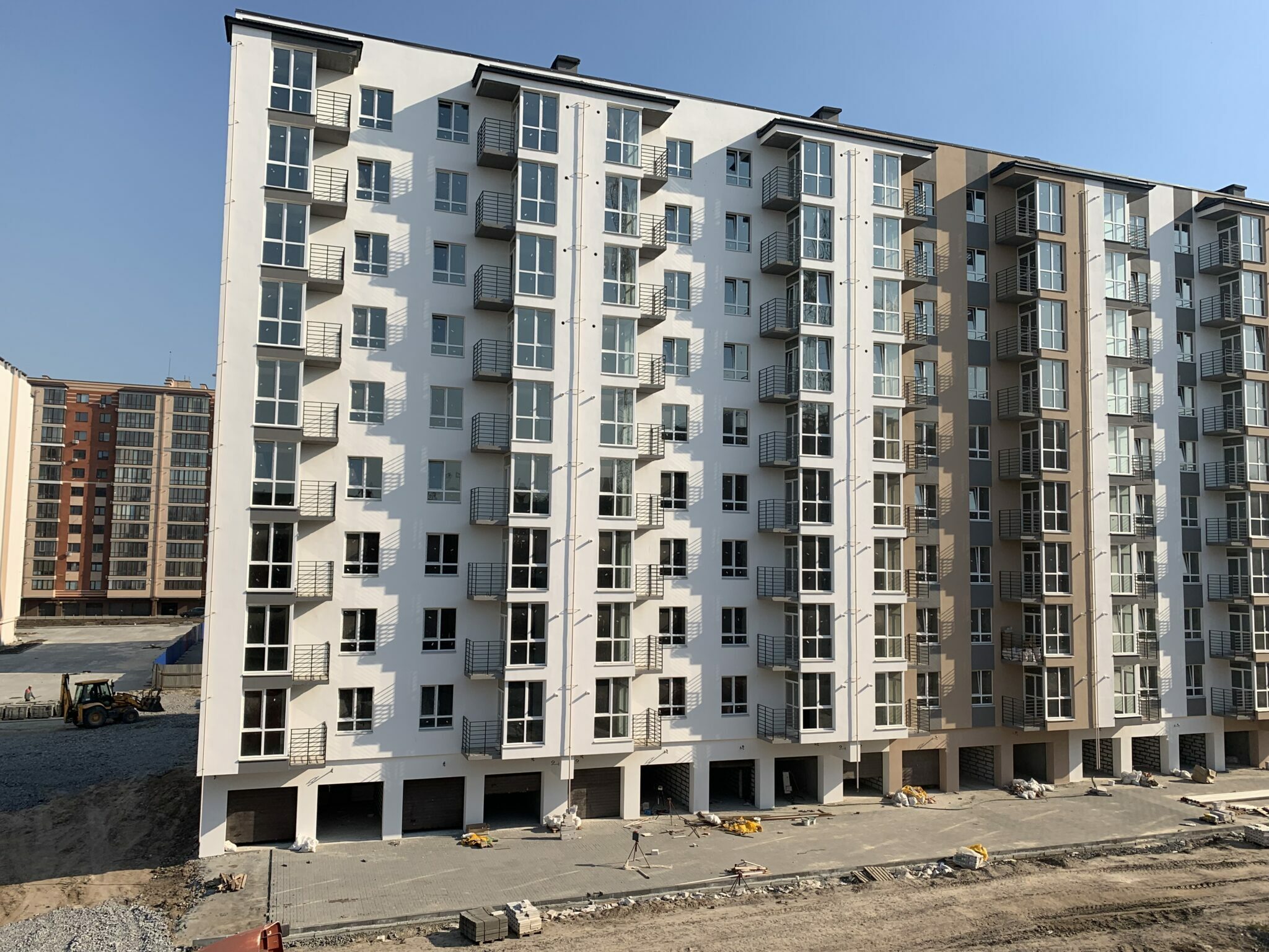 Ход строительства ЖК Днепровская Брама 2, окт, 2021 год