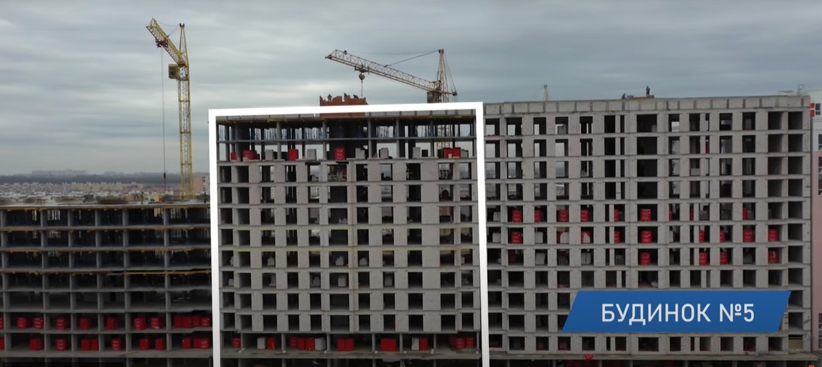 Ход строительства ЖГ ARTVILLE, ноя, 2021 год