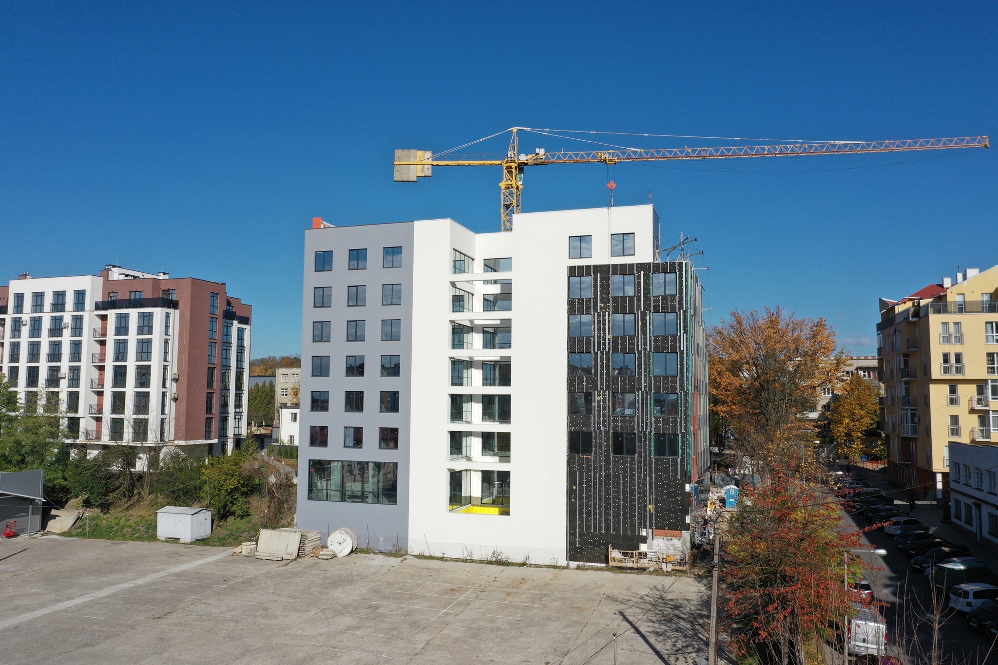Ход строительства Апарт-комплекс LEV CITY, окт, 2021 год