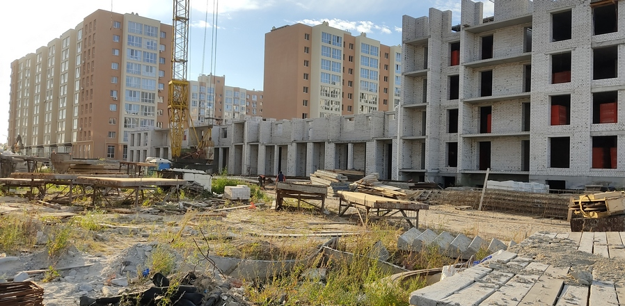 Ход строительства ЖК Софиевская сфера, окт, 2021 год