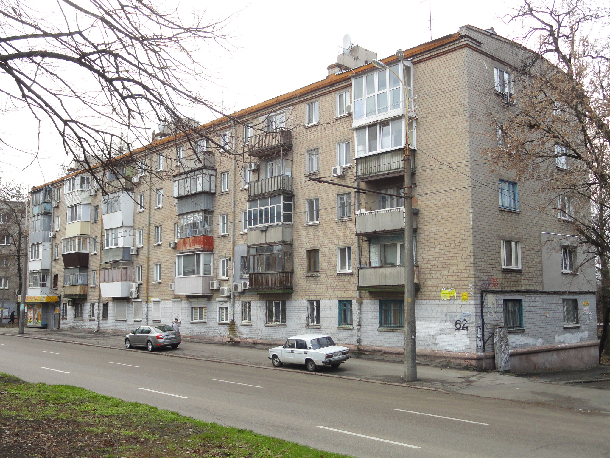 1-комнатная квартира посуточно 34 м², Александра Поля просп., 64