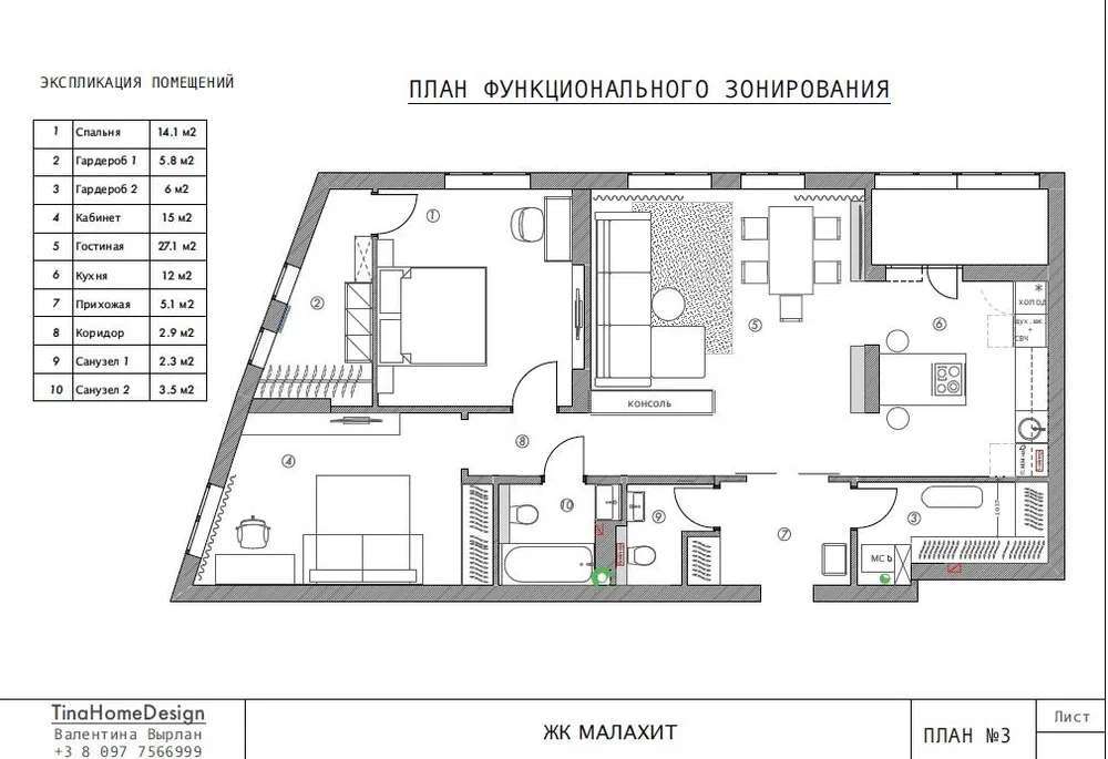 Продажа 3-комнатной квартиры 96 м², Богдановская ул.