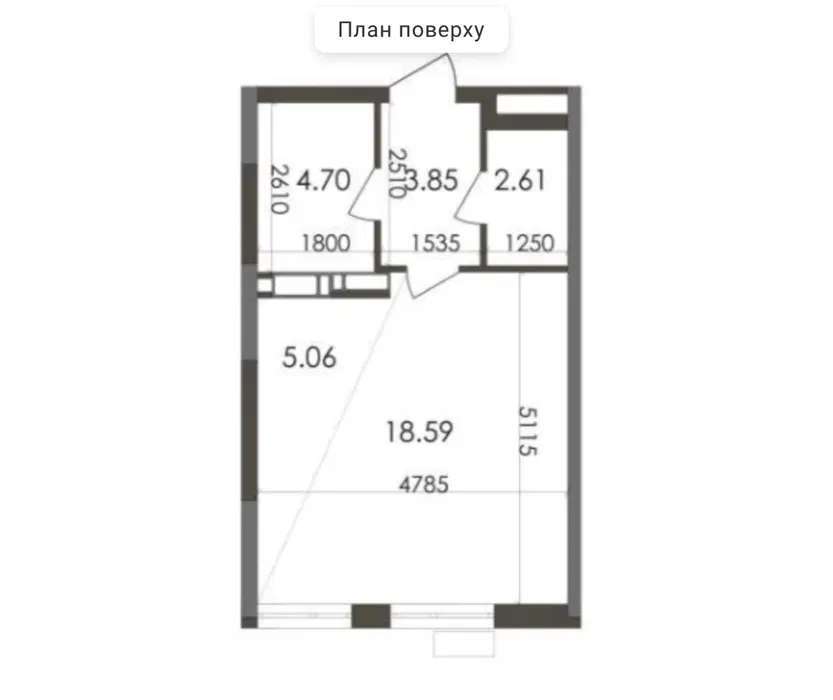 Продажа 1-комнатной квартиры 35 м², Каунасская ул., 35