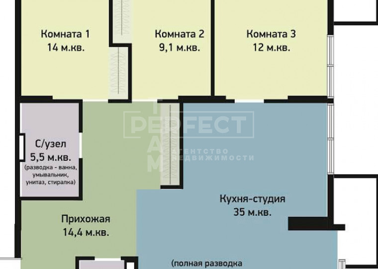Продажа 3-комнатной квартиры 96 м², Данила Щербаковского ул., (Щербакова) 52