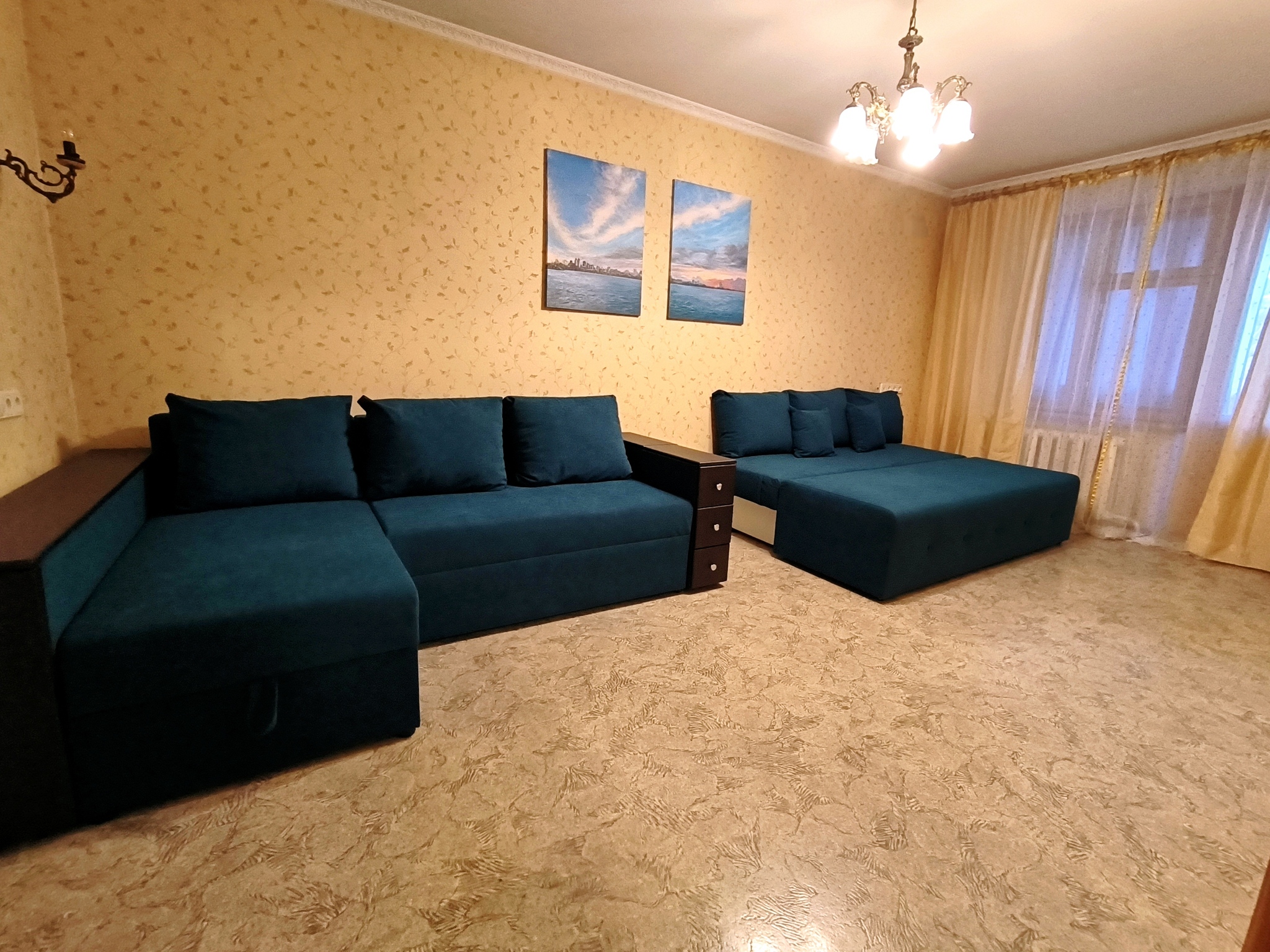 2-комнатная квартира посуточно 55 м², Маршала Малиновского ул., 34