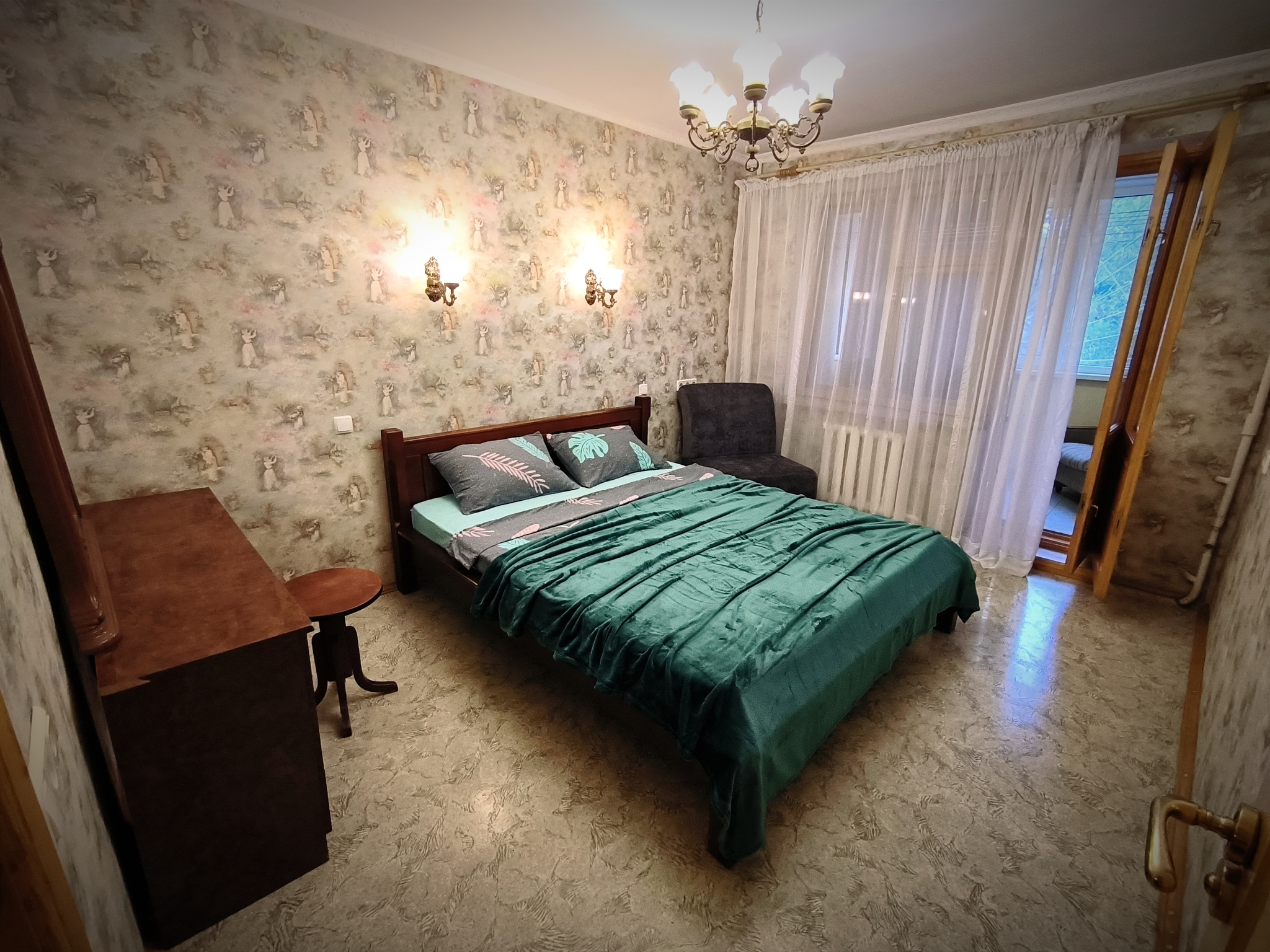 1-комнатная квартира посуточно 44 м², Маршала Малиновского ул., 34