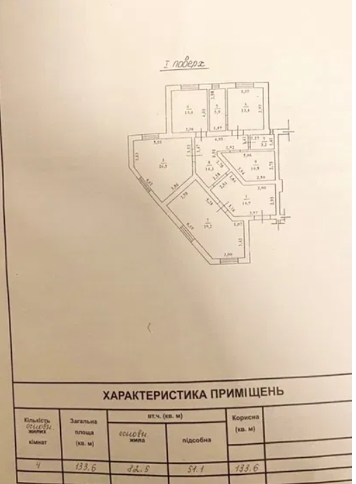 Оренда офісу 134 м², Преображенська вул.