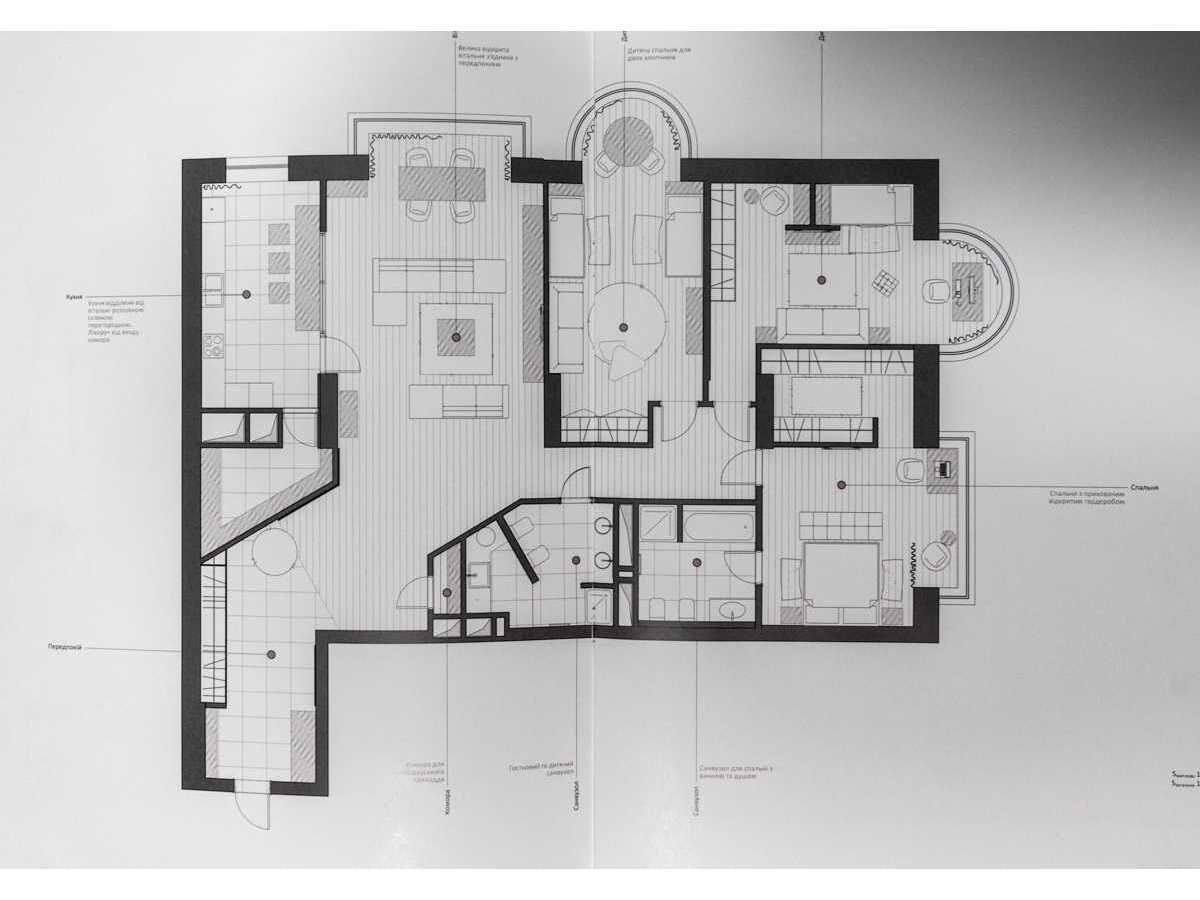 Аренда 3-комнатной квартиры 205 м²