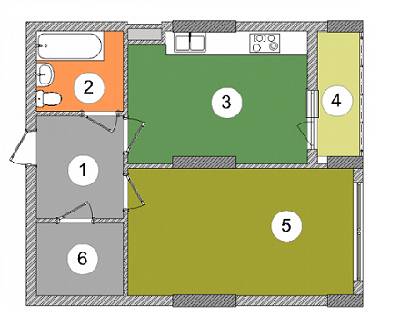 1-кімнатна 48.9 м² в ЖК Bristol Comfort House від 22 170 грн/м², Київ