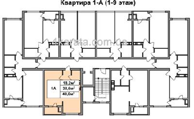 1-комнатная 40 м² в ЖК 4 карата от 13 150 грн/м², г. Вышгород