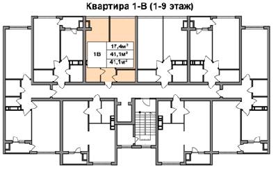 1-комнатная 41.1 м² в ЖК 4 карата от 13 150 грн/м², г. Вышгород