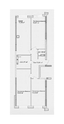 3-комнатная 88.31 м² в ЖК Синергия 3+ от 11 200 грн/м², г. Ирпень