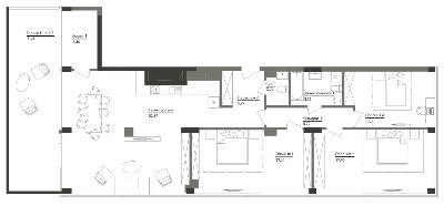 4-комнатная 147.89 м² в ЖК Washington Concept House от 53 400 грн/м², Киев