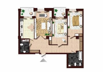 3-комнатная 106.84 м² в ЖК iQ-House от 30 450 грн/м², Днепр