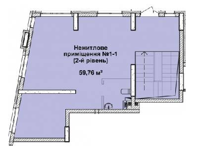 Приміщення вільного призначення 59.76 м² в ЖК Малахіт від забудовника, Київ